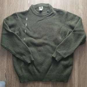 L.L. Bean lamb's wool sweater